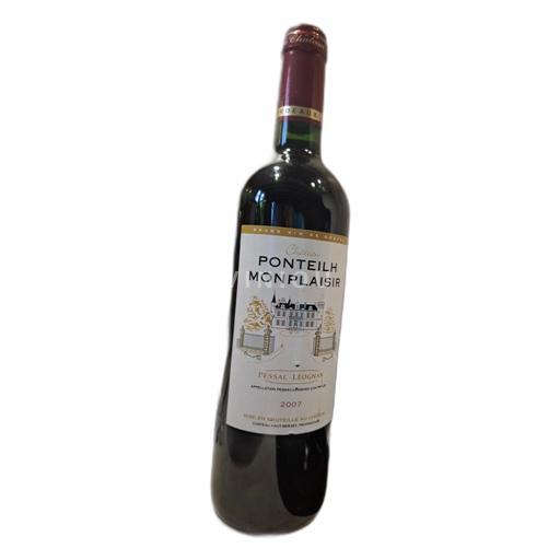 Burdeos Pessac-Léognan Monplaisir 2007