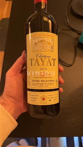 Bordeaux Côtes-de-Bordeaux Château Tayat Tradition 2019