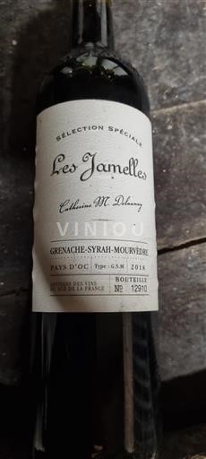 Languedoc e Roussillon Pays d'oc Les Jamelles Sélection Spéciale 2018