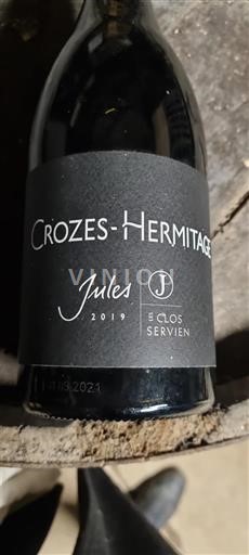 Valle del Ródano Crozes-Hermitage Le Clos Servien Jules 2019