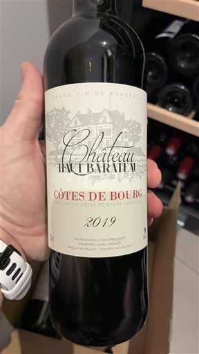 Bordeaux Côtes-de-bourg Château Haut Barrail 2019