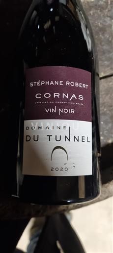 Valle del Ródano Cornas Domaine Tunnel Vin Noir 2020