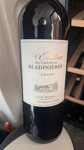 Tây Nam Cahors Château Bladinières L'Excellence 2020