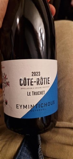 Rhônen laakso Côte-rôtie Eymin Tichoux Le Truchet 2023