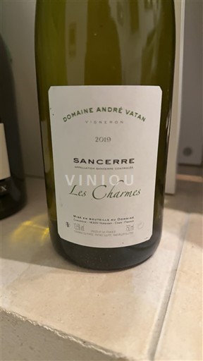 Valle della Loira Sancerre Domaine André Vatan Les Charmes 2019