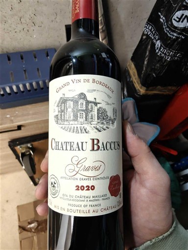 Burdeos Graves Château Baccus 2020