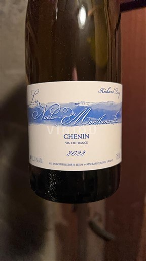 Valle del Loira Saumur Domaine Richard Leroy Les Noëls de Montbenault 2022