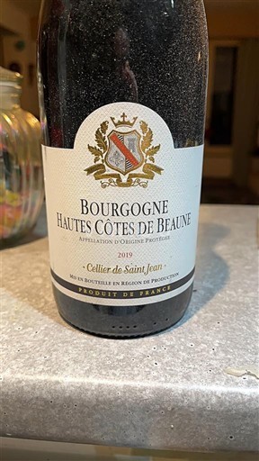 Burgundsko Nespecifikováno Cellier de Saint Jean 2019