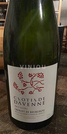 Borgoña Crémant de Borgoña Clotilde Davenne Brut Extra Sin añada