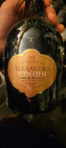 Champagne Sâm-panh Laurent-Perrier Alexandra Grand Rosé 2004