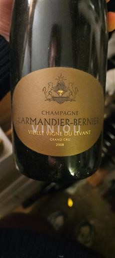 Champagne Champagner Grand Cru Larmandier-Bernier Vieille Vigne du Levant 2008