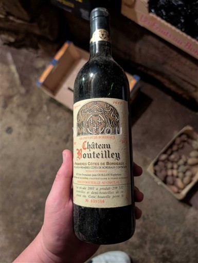Bordeaux Premières-Côtes-de-Bordeaux Château Bouteilley 2003