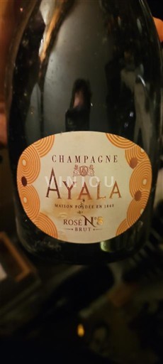 Champaña Champán Ayala Rosé Majeur Brut Sin añada