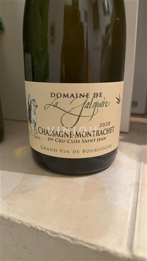Borgoña Chassagne-Montrachet Premier Cru Domaine La Galopière 1er Cru - Clos Saint-Jean 2020