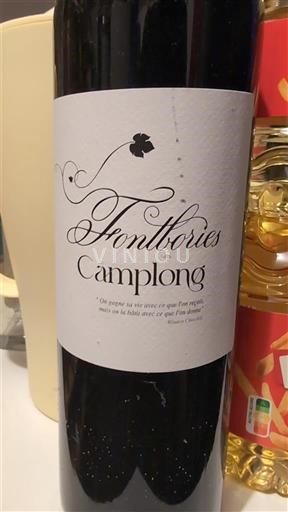 Languedoc Corbières Fontfroide Camplong 2022