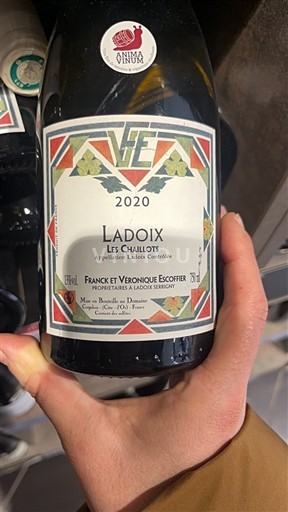 Burgundija Ladoix Franck et Véronique Escoffier Les Chaillots 2020