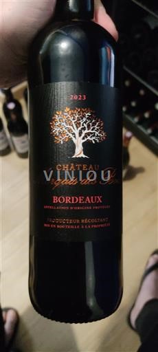 Bordeaux Château Marquis des Bois 2023