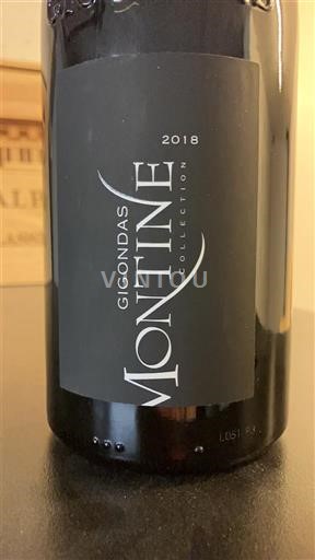 Rona dolina Gigondas Domaine Montine Collection 2018