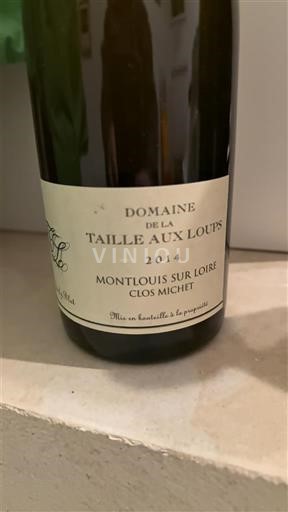 Thung lũng sông Loire Montlouis-sur-Loire Domaine La Taille aux Loups Clos Michet 2014