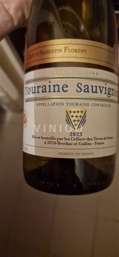 Loiredalen Touraine Cave d'Augustin Florent 2023