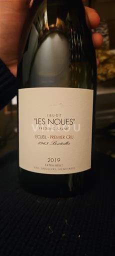 Champaña No especificado Frédéric Savart Les Noues 2019