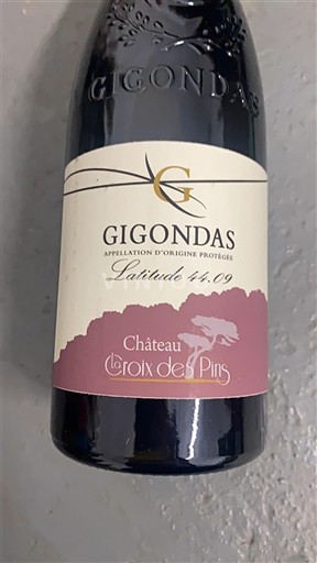 Rona dolina Gigondas Château La Croix des Pins Latitude 44.09 2021