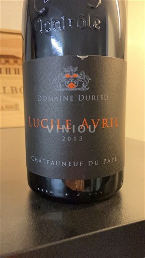 Rona dolina Châteauneuf-du-Pape Domaine Rieu Lucile Avril 2013