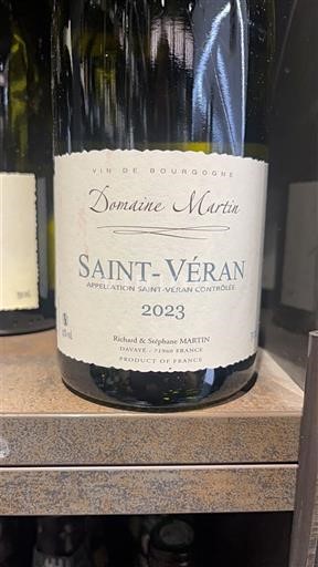 Burgundija Saint-Véran Domaine Martin 2023