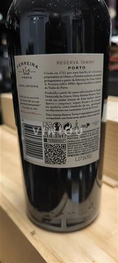 Portugal Oporto Ferreira Reserva Tawny Sin añada