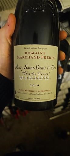 Borgoña No especificado Premier Cru Domaine Marchand Frères Clos des Ormes 2015