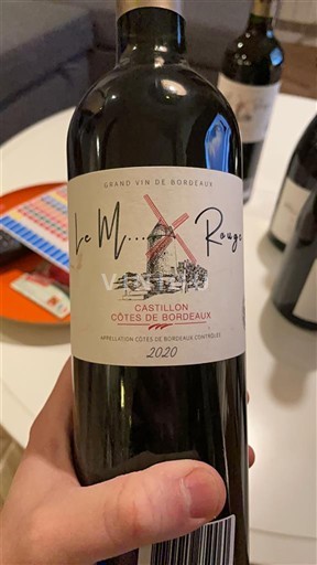 Bordeaux Castillon-côtes-de-bordeaux Le Moulin Rouge 2020