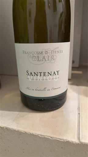 Burgundija Santenay Françoise & Denis Clair 2022