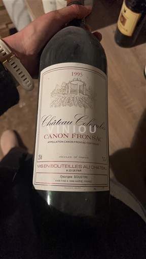 Bordeaux Canon-Fronsac Château Colombis 1995