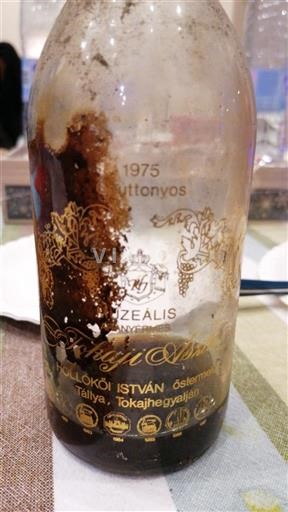 Tokaj Non specificato Kolloköi István 6 Puttonyos 1975
