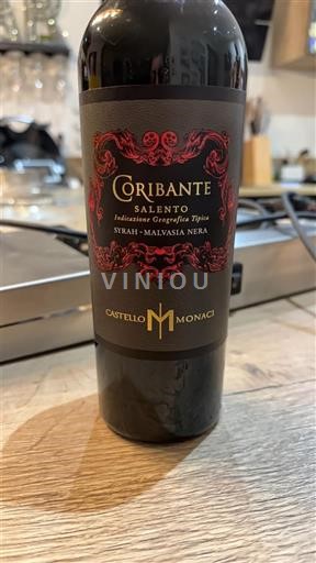 Puglia Susumaniello Salento Castello Monaci Coribante 2024