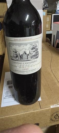 Bordeaux Haut-Médoc Grand Cru Château Cantemerle 1999
