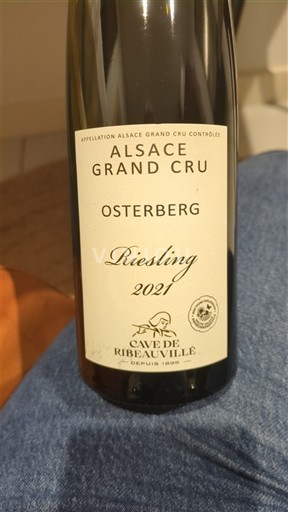 Elsass Riesling Grand Cru Cave de Ribeauvillé Osterberg 2021
