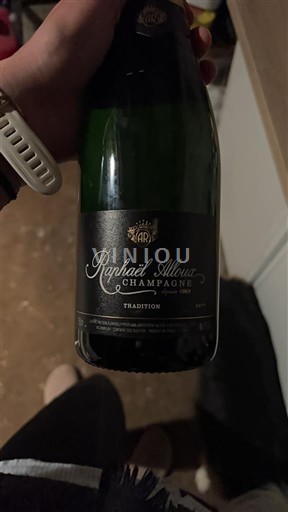 Champaña Champán Raphaël Alloux Tradition Sin añada