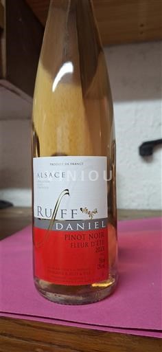 Alsacia Ruff Daniel Pinot Noir Fleur d'été 2023