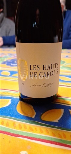 Langvedok Pic-saint-loup Xavier Bruguière Les Hauts de Carol's 2020