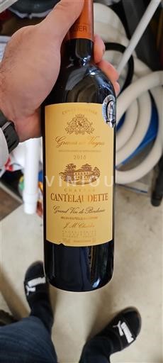 Bordeaux Graves-de-Vayres Château Canteloup 2015