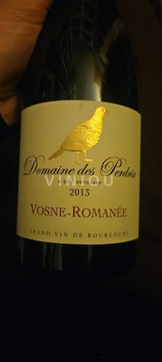 Bourgogne Vosne-romanée Domaine S Perdrix 2013
