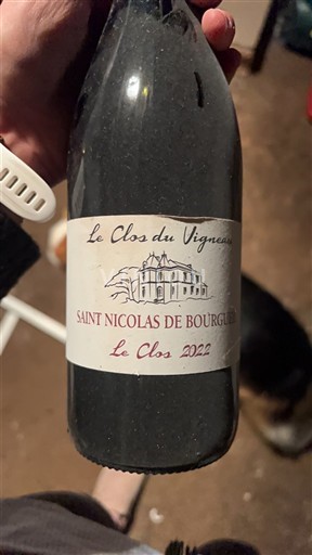 Valle del Loira Saint-Nicolas-De-Bourgueil Le Clos du Vigneau Le Clos 2022