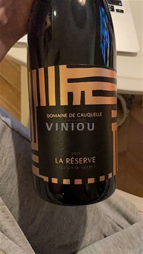 Sud-Ovest Coteaux del Quercy Domaine Cauquelle La Réserve 2018