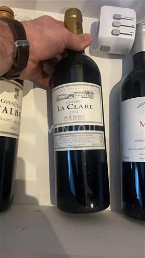 Bordeaux Médoc Cru Bourgeois Château La Clare 2014