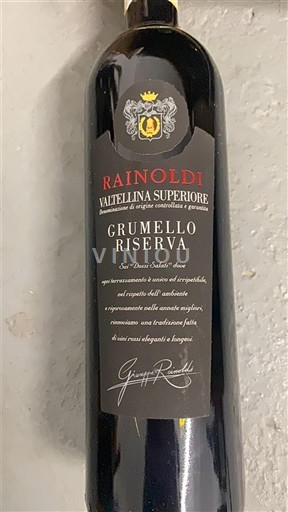 Lombardie Valtellina Superiore Rainoldi Grumello Riserva 2018