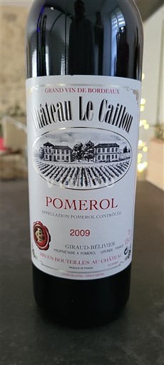 Bordeaux Pomerol Château Le Caillou 2009