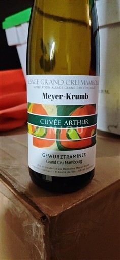 Alsazia Non specificato Grand Cru Meyer-Krumb Arthur Senza annata