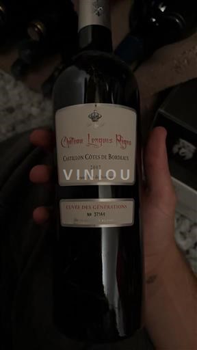 Bordeaux Castillon-côtes-de-bordeaux Château Longues Régas des Générations 2007