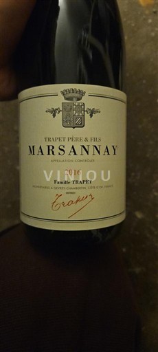 Burgundsko Marsannay Trapet Père & Fils 2016